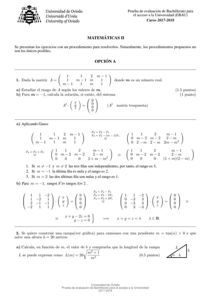 Ebau Matem Ticas Asturias Ex Menes Y Soluciones