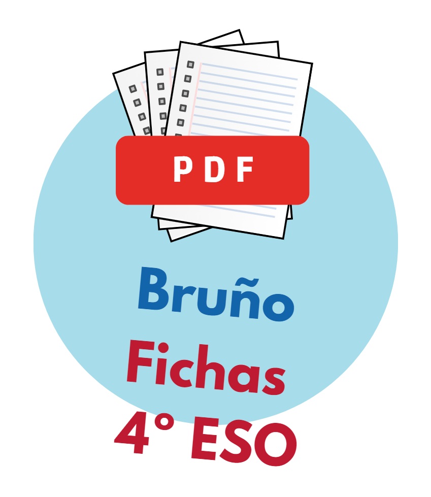 4º ESO Fichas Bruño Matemáticas PDF 2024