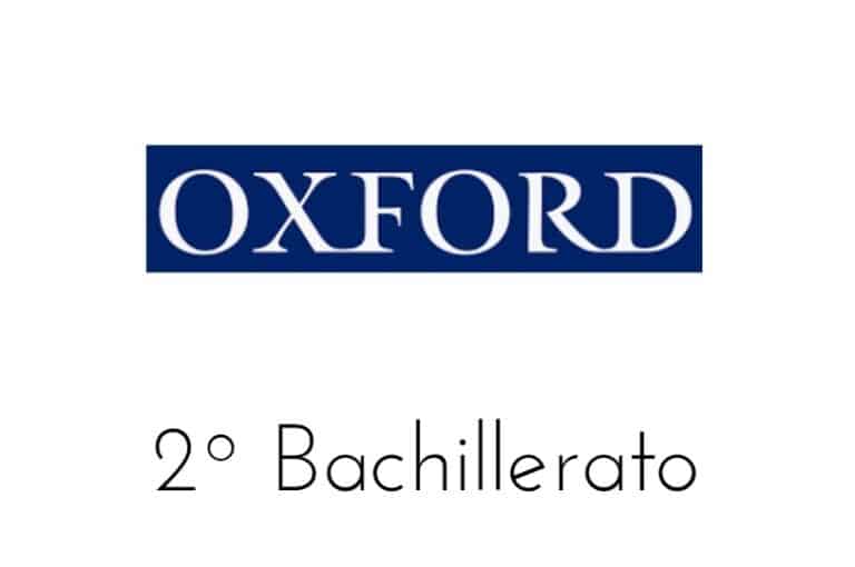 📚 2 BACHILLER OXFORD 📚 Libro Solucionario Matemáticas PDF