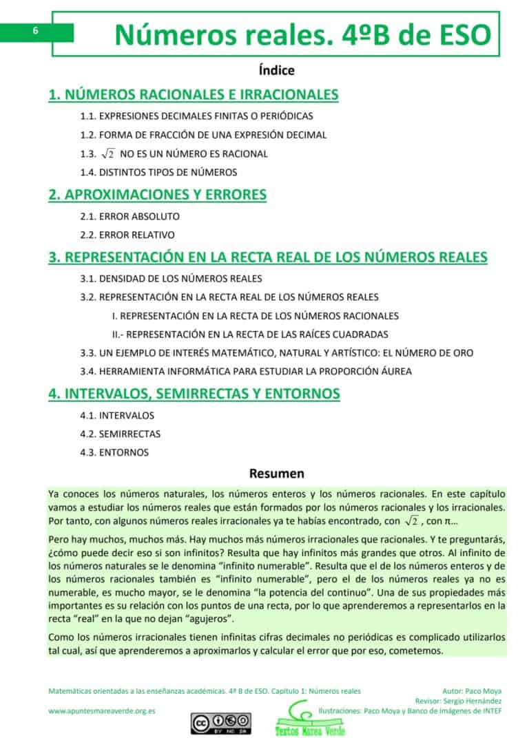 📚 4 ESO MAREA VERDE 📚 Libro Y Solucionario Matemáticas