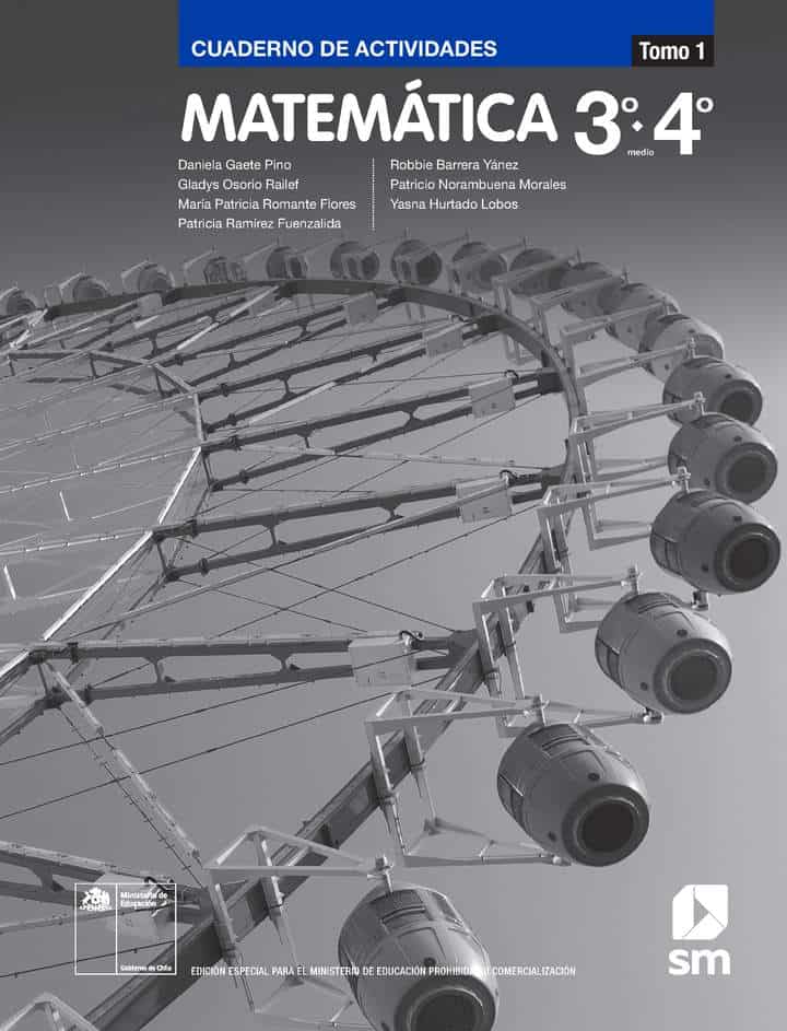 📚 3º Medio Matemática SM 📚 Cuaderno Actividades 2024