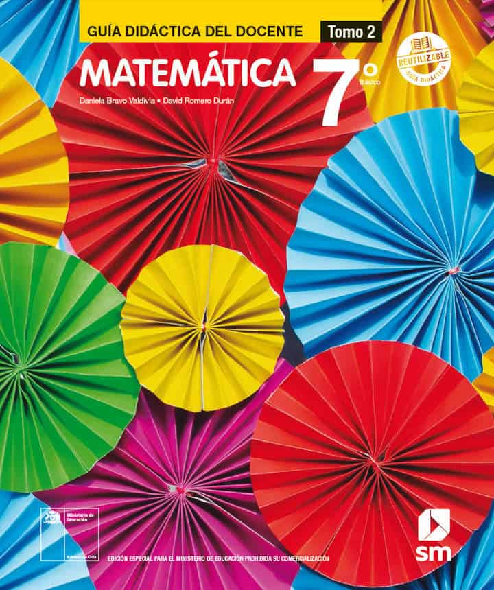 📚 7º Básico Matemática Sm 📚 Guía Docente 2024 Tomo 2 4112