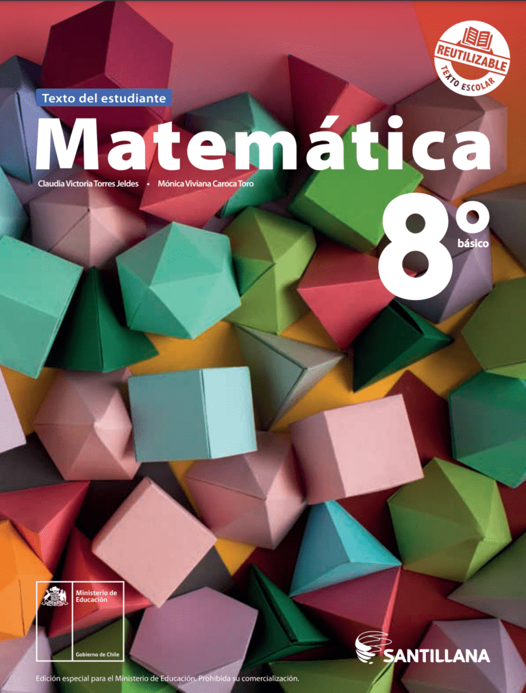 📚 8º Básico Matemática Santillana 📚 Texto Estudiante 2024