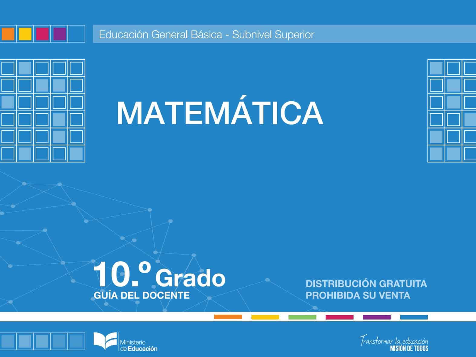 📚 Guía Del Docente Matemática 10º Egb 📚 Ecuador 2024 9844