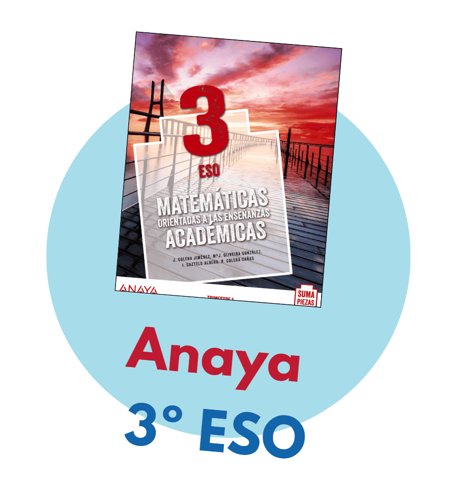 📖 3º ESO 📖 Matemáticas Académicas - Suma Piezas - Anaya