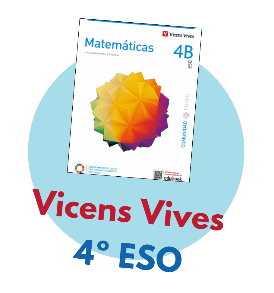 📖 4º ESO 📖 Matemáticas B - Vicens Vives - Red 2024